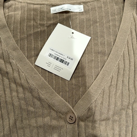 Pure cashmere cardigan from OAK + FORT - Picture 2 of 3